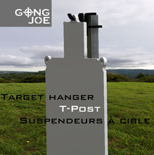 Paquet de 4 Support à cibles pour pieux en "T"  / Batch of 4 "T" Post target hanger