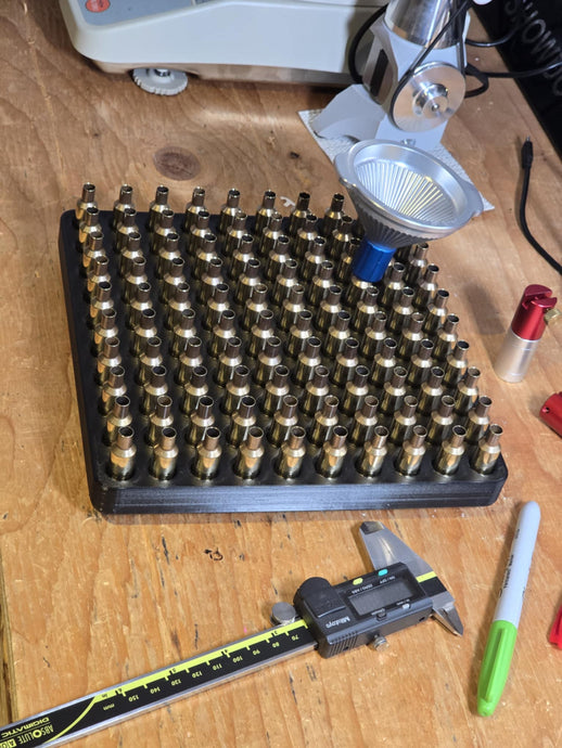 Matt pro ammo tray and brass marker