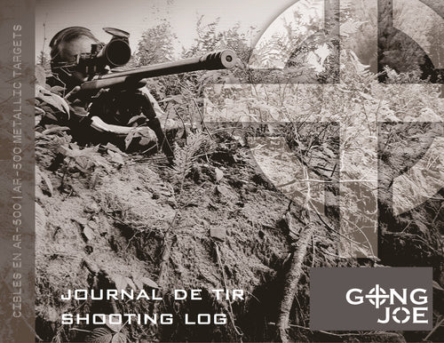 Journal de tir / Shooting Log  *livraison gratuite!* *Taxes Incluses!*