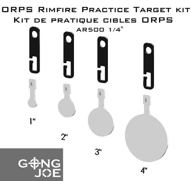 ORPS Small Target kit with hangers / kit réduit de cibles ORPS avec suspendeurs