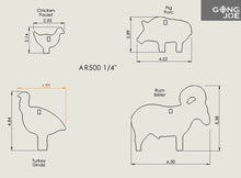 Silhouette Animaux NRA Animal Silhouettes Kit
